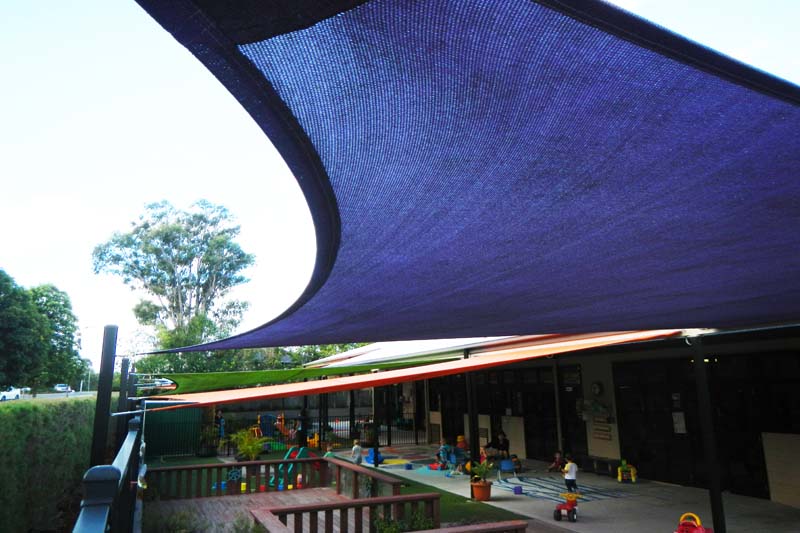 magnificent coverage with shade sails